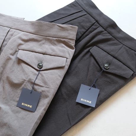 SINME　タックパンツ　S23SS-12