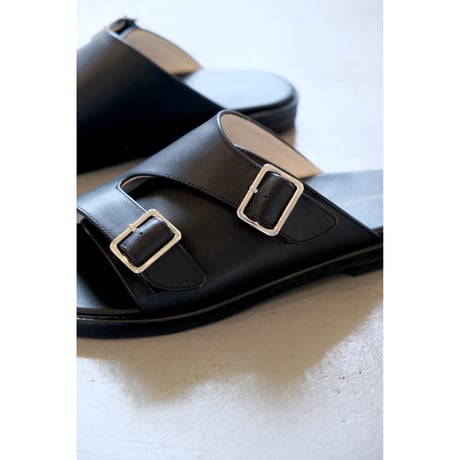 BEAUTIFUL SHOES  DOUBLE BELT SANDALS(VIBRAM TILE MORFLEX)