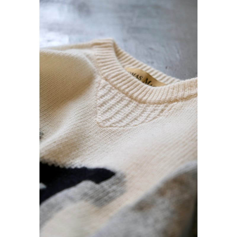 ✨️新品タグ付き✨️THOMAS MAGPIE トーマスマグパイ ニット 希少 受注予約商品！2025winterトーマスマグパイ Thomas magpie アニマルニッ