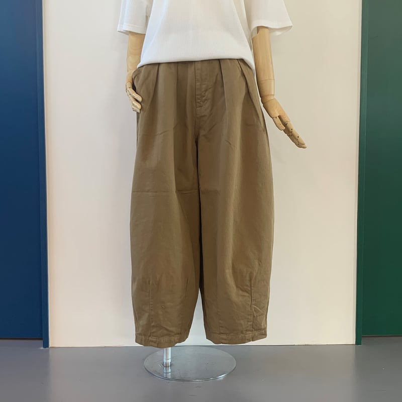 HARVESTY CIRCUS PANTS サーカスパンツ COL:34 KHAKI