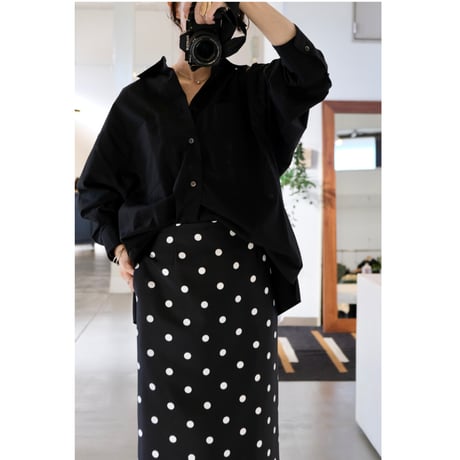 SINME ドットタイトスカート SS15-04
