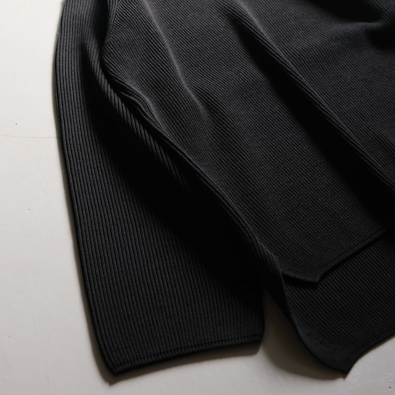 トップス BATONER EXTRA HARD TWIST WOOL V-NECK BATONER Women EXTRA HARD TWIST WOOL V-NECK