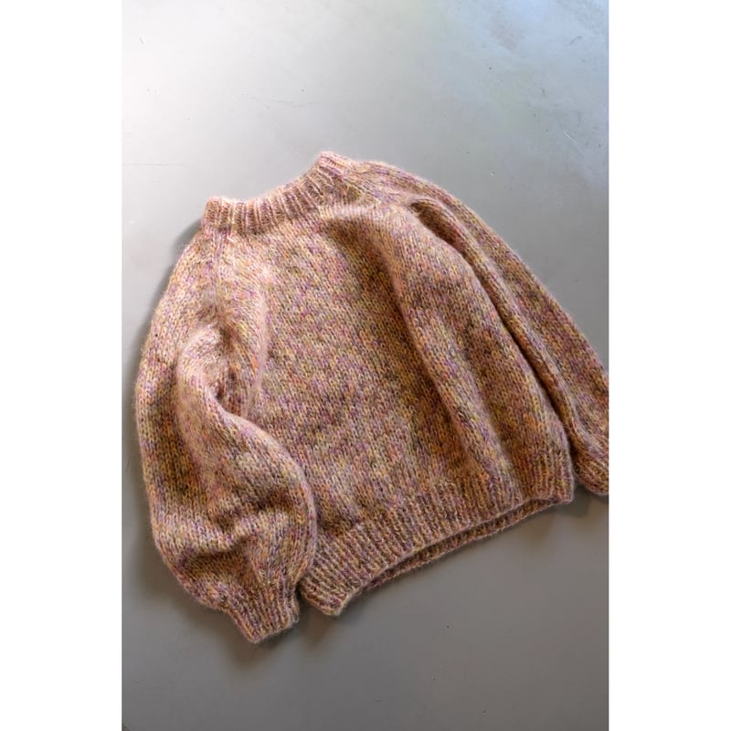LES TRICOTS D'O レトリコドール Mohair Pullover Round LES TRICOTS D'O レトリコドール Mohair Pullover Round