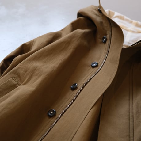 suzuki takayuki　anorak　khaki　A222-08