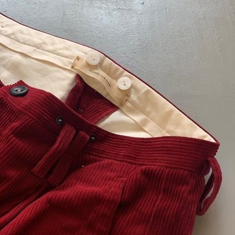 suzuki　takayuki　wide legged pants (限定品）　B212-02
