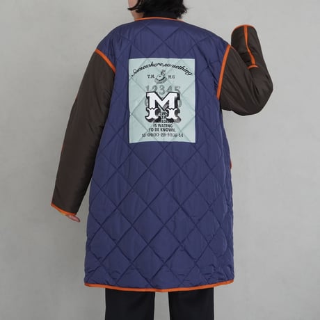 Thomas magpie quilted coat (reversible)