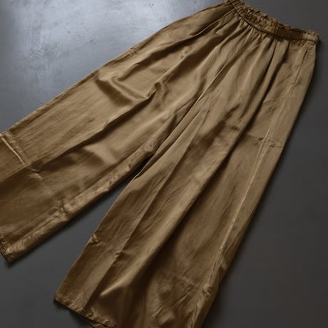 suzuki  takayuki   　 gathered pants Ⅱ　　gold