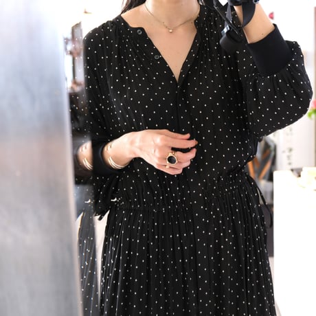 Boutique Ordinary    Dot one-piece