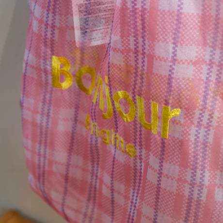 Brigitte Tanaka Sac Merci（ check tote ）