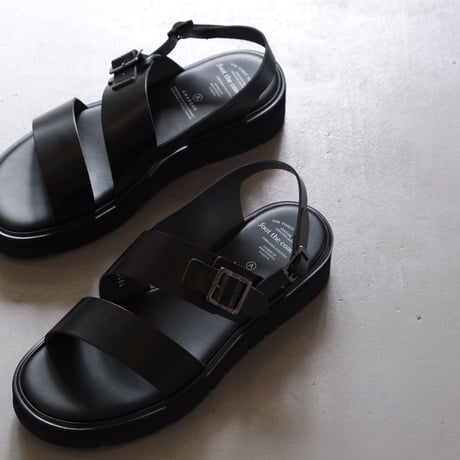 foot the coacher　SS BELT SANDAL　 FTC1912012   BLACK