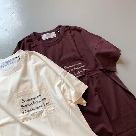 THOMAS MAGPIE　  Big T-shirt 我思う故に我あり　2203859