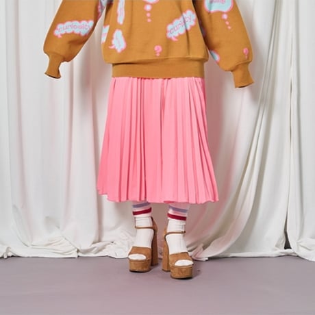 THOMAS MAGPIE　Neon Pleats Skirt　2261605