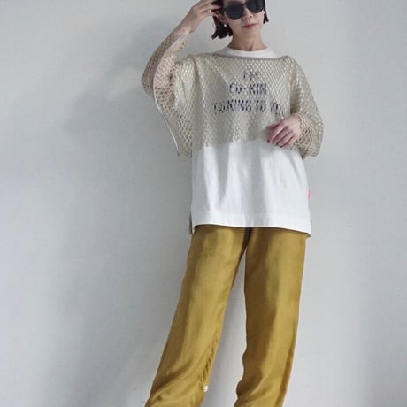 THOMAS MAGPIE　meshed top【2232111】