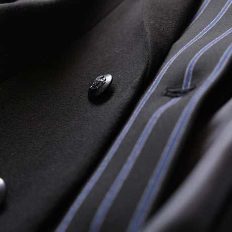 THOMAS MAGPIE　herringbone jacket　Black【2223204】