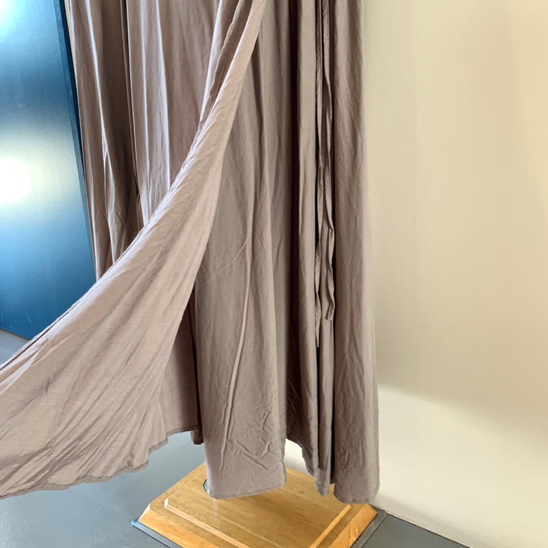 suzuki takayuki long skirt gray A211-22 |