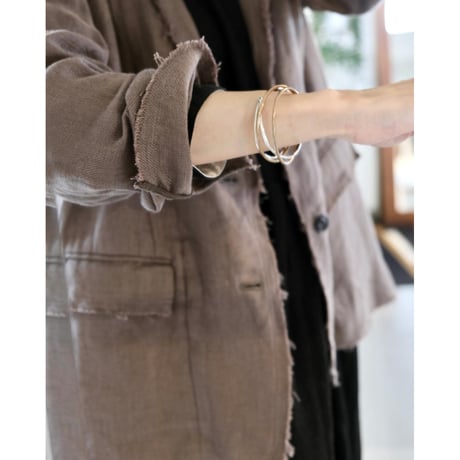 suzuki takayuki   frayed short jacket