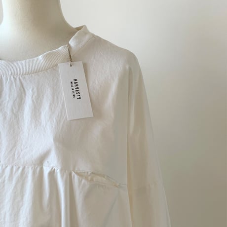HARVESTY　EGG DRESS（エッグワンピース） A41802　　WHITE