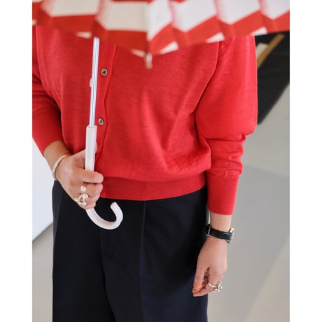 BATONER  WOMEN  CHOMA CREW NECK CARDIGAN　BN-26SL-040