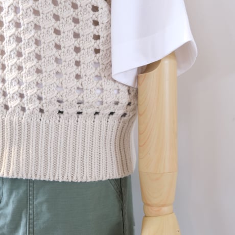 BATONER　Women BIG MESH VEST BN-23SL-009