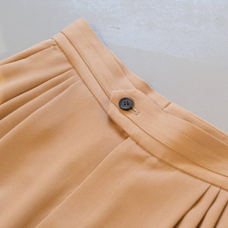 SINME　タックパンツ（ワイド）ベージュ　SS14-06