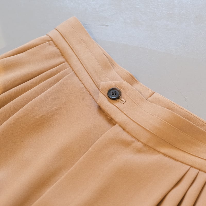 SINME タックパンツ（ワイド）ベージュ SS14-06 | geep