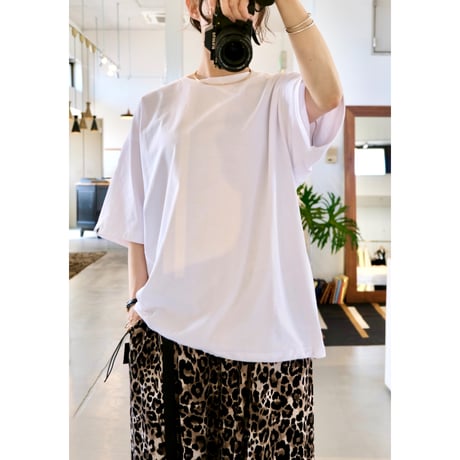 M53. TWIST DRAW CORD T-SHIRT