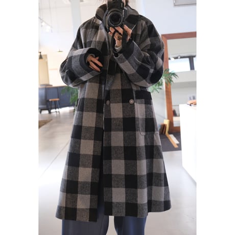 THOMAS MAGPIE　 Buffalo Check Coat　2254211