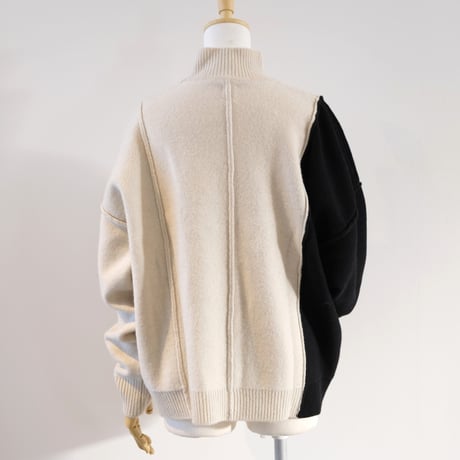 M53.　panel knit　（ UNISEX ）【 MK-005 】 Mサイズ