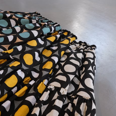 THOMAS MAGPIE　original printed skirt【2232612】