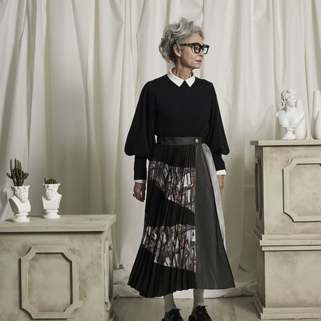 THOMAS MAGPIE　sleeve volume knit【2231707】