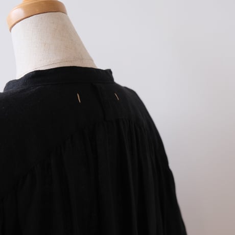suzuki takayuki　　over blouse　　S211-15      black