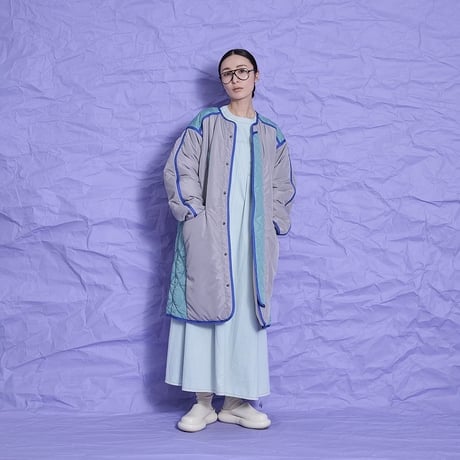 Thomas magpie quilted coat (reversible)