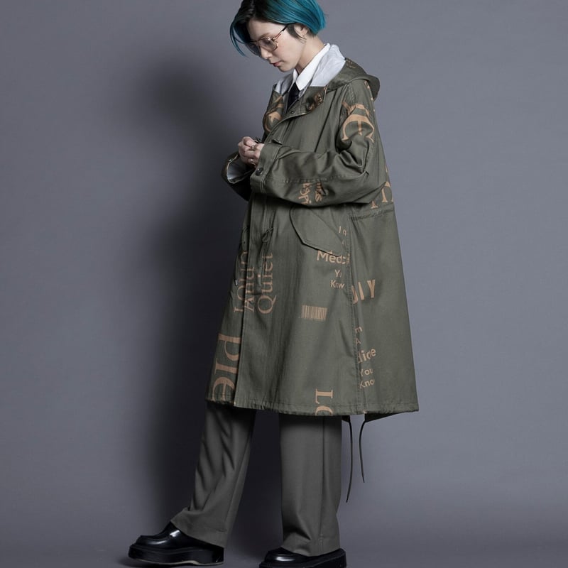 THOMAS MAGPIE トーマスマグパイ cotton snow parka 【22132 THOMAS MAGPIE トーマスマグパイ cotton snow parka 【22132