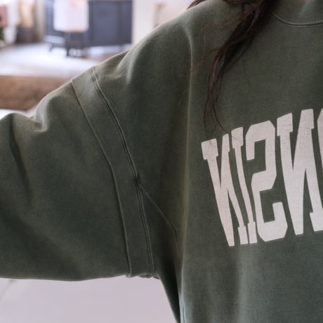 R JUBILEE 　 PRINT SWEAT　GREEN