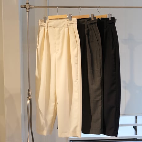 BATONER　Women SUMMER MOHAIR GURKHA PANT 　BN-24SL-011