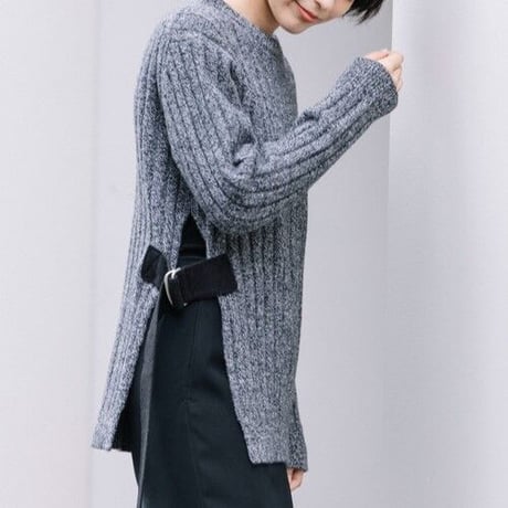Munich 　SIDE BELT RIBKNIT