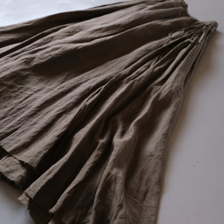 suzuki takayuki   　 long skirt Ⅰ　   khaki