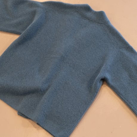 BATONER　Women CAMERE FOX SHOWL COLLOR CARDIGAN BN-23FL-033