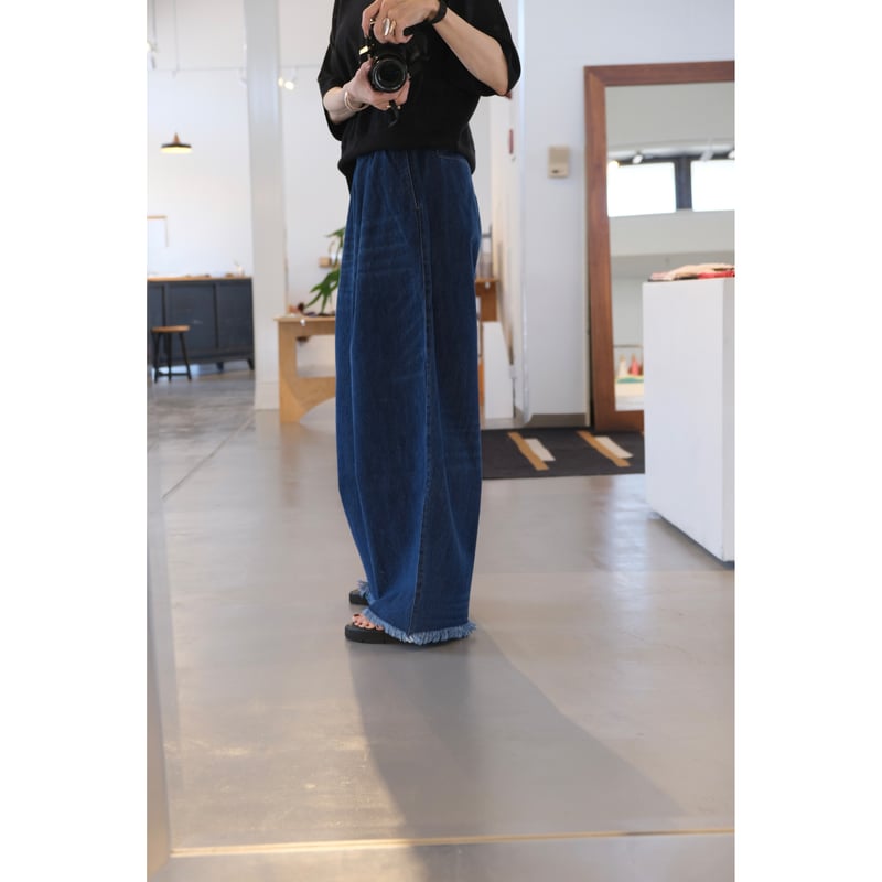 M53. BELTED DENIM PANTS MP-016 | geep