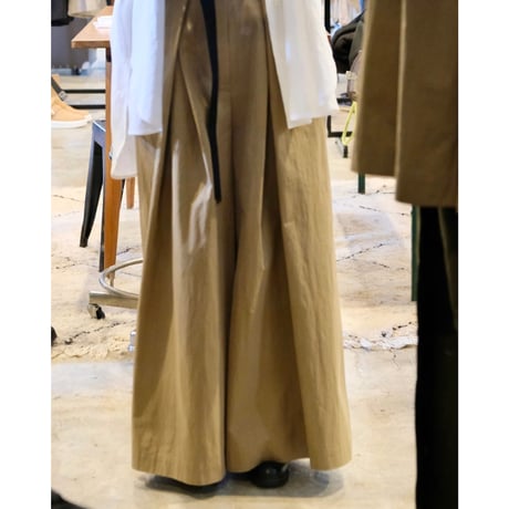 M53. BELTED SUPER WIDE PANTS (CINO)