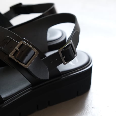 foot the coacher　SS BELT SANDAL　 FTC1912012   BLACK