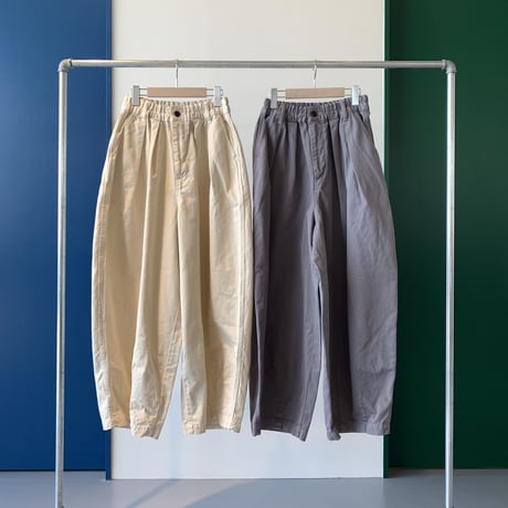 HARVESTY     CIRCUS PANTS　サーカスパンツ　　COL: 31 IVORY