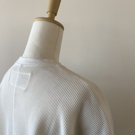 HARVESTY   WAFFLE BIG T-SH（ワッフルビッグTシャツ） WHITE　A51904