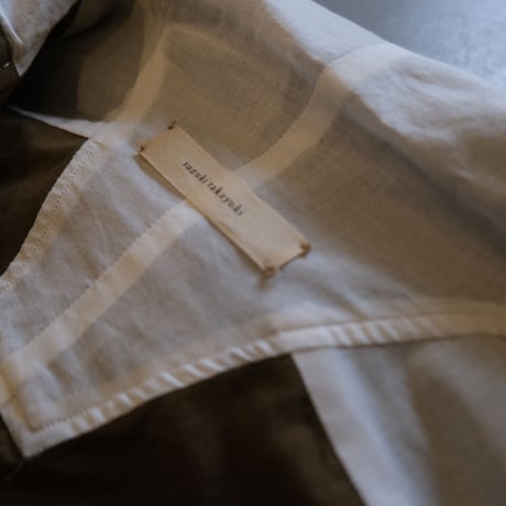 suzuki takayuki　anorak　khaki　A222-08