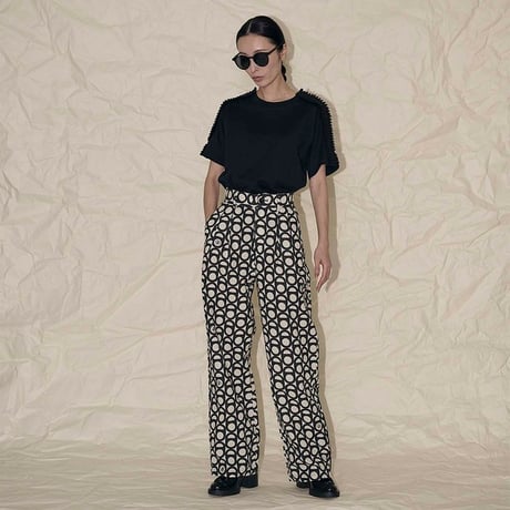 THOMAS MAGPIE  raffle sleeves top【2242802】