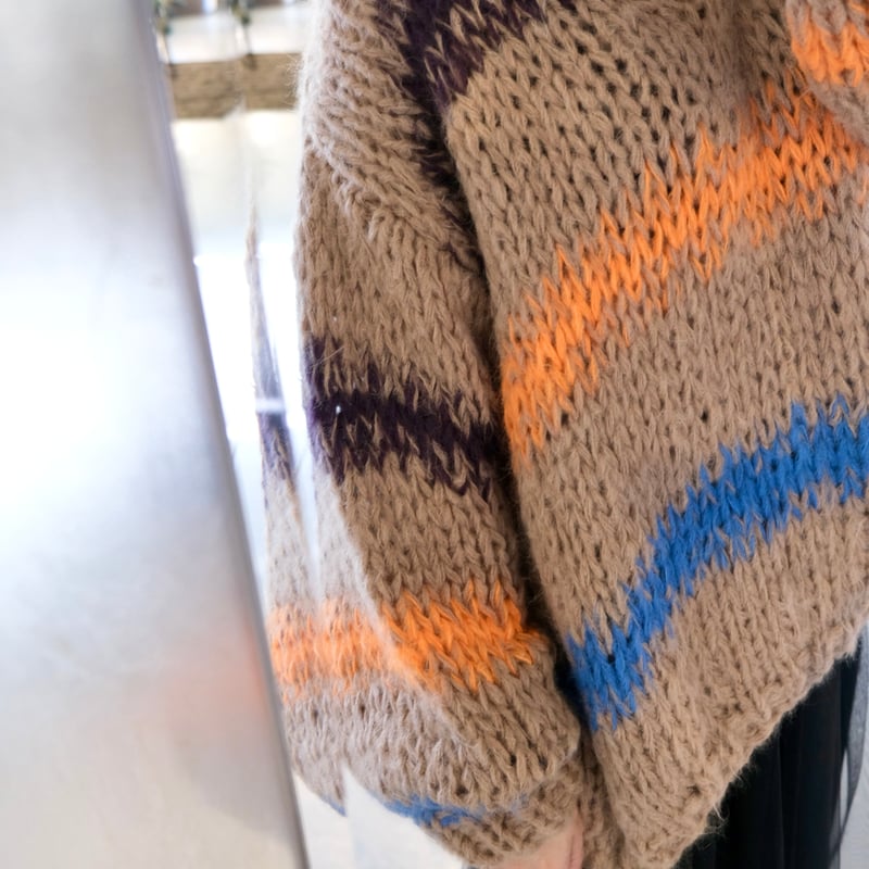 LES TRICOTS D'O レトリコドール Alpaca Pullover V Neck