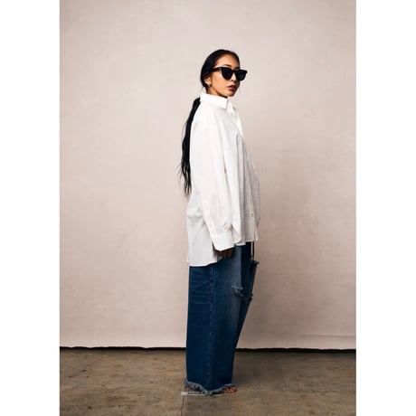 M53. LINEN WHITE SHIRT