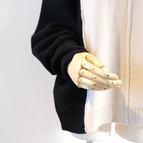 M53.　panel knit　（ UNISEX ）【 MK-005 】 Mサイズ