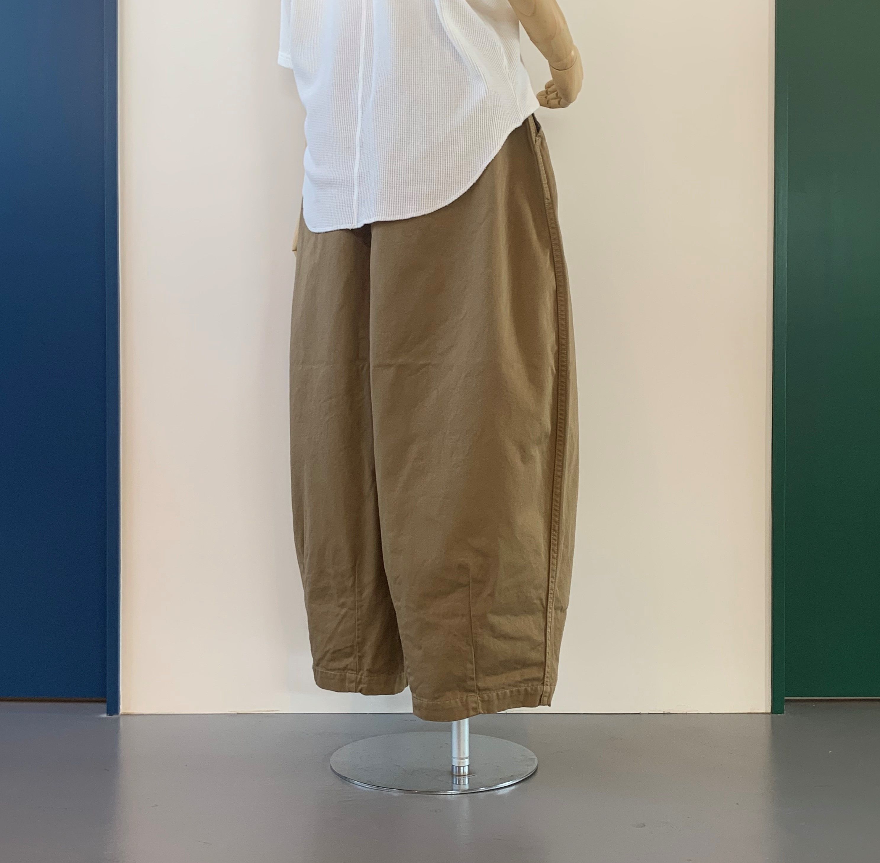 HARVESTY CIRCUS PANTS サーカスパンツ COL: 38 CHOC