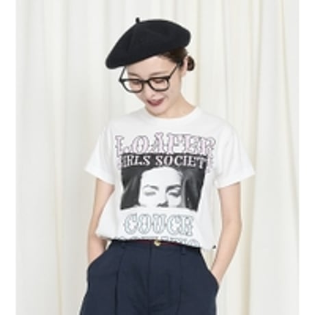 THOMAS MAGPIE　tee shirt(mini) "LOAFER GIRLS SOCIETY COUCH POTATO"　2253851